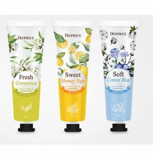 Питательный и парфюмерный крем для рук с зеленым чаем PERFUMED HANDCREAM FRESH GREEN TEA, 30g