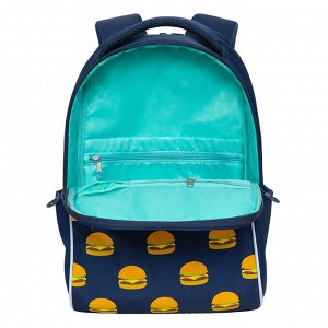 GRIZZLY RD-145-4 Молодежный рюкзак для девушки: модный и практичный