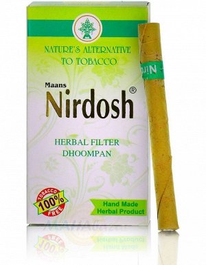 Maans Nirdosh / Травяные сигареты без никотина Нирдош 10шт. [A+]
