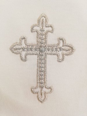 Рубашка крестильная с косыночкой 2101КрЧ