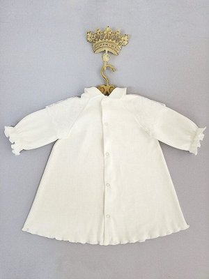 Рубашка крестильная с кружевом 2105ИКр