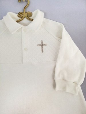 Рубашка крестильная для мальчика 2107ИКр