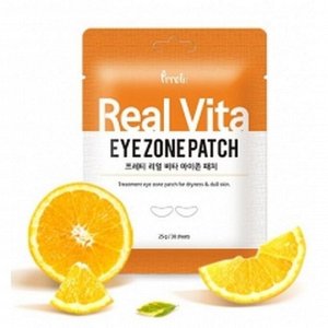 Prreti Антивозрастные патчи с ниацинамидом и витаминами Real Vita Eye Zone Patch