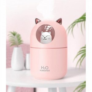 Мини увлажнитель воздуха и ночник HUMIDIFIER - Кот