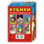 Кубики (6 куб) &quot;Веселые зверята №4&quot;