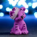 Мыло фигурное &quot;Тигрёнок в короне&quot; фиолетовый, 65гр