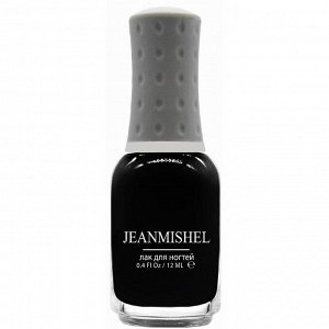 Лак для ногтей Jeanmishel, тон 199, чёрный, 12 мл