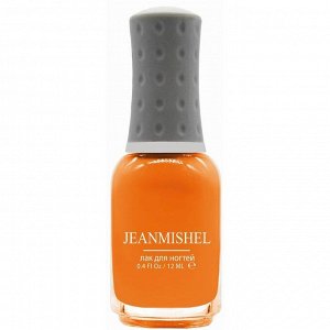 Лак для ногтей Jeanmishel, тон 329, супер яркий оранжевый диско, 12 мл