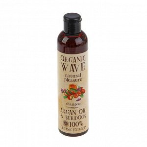 Шампунь для волос Organic Wave Argan oil & Burdock, восстановление, 270 мл