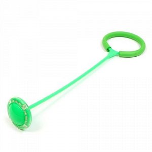 Нейроскакалка "Актив" световые эффекты, цв. зеленый,15*62*8,5 см
