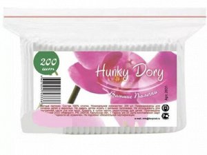 Ватные палочки  Hunky Dory 200 в пакетике  «зип-лок»