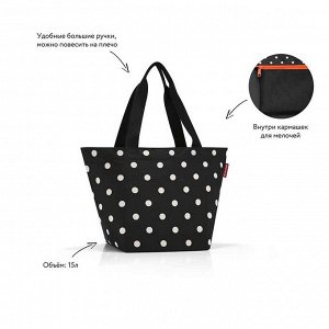 Сумка Shopper M mixed dots