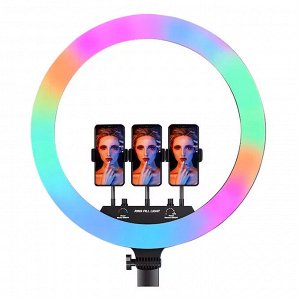 Кольцевая светодиодная лампа RGB LED MJ18 / 45 см