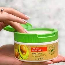 The Saem Care Plus Avocado Body Cream Крем для тела с экстрактом авокадо, 300 мл