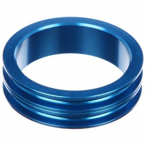 Кольцо проставочное 1-1/8"х10мм SPACER-R, алюминий, цвет синий