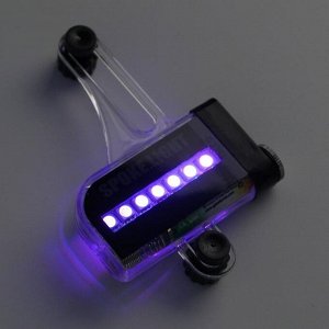 Подсветка для велосипеда, 14 led, 1 led=30 лм, 30 рисунков, 10x2x15 см, 3 ААА