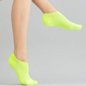 GIULIA Тонкие неоновые укороченные &quot;дышащие&quot; носки