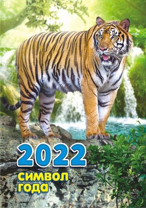 Карманный календарь на 2022 год "Символ года - Тигр"