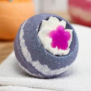 Бомбочка для ванн Bomb Master «Фиолетовый цветочек», 120 г