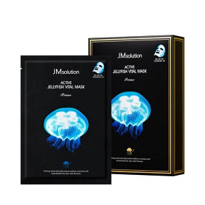 JMSOLUTION ACTIVE JELLYFISH VITAL MASK 33ml Ультратонкая тканевая маска с экстрактом медузы 33мл