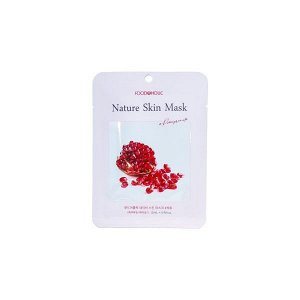 FoodaHolic Тканевая маска с экстрактом граната Nature Skin Mask Pomegranate