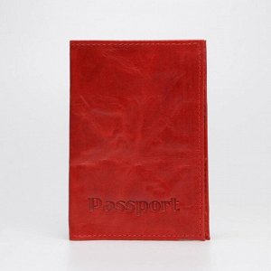 Обложка для паспорта, цвет красный МИКС 6634023