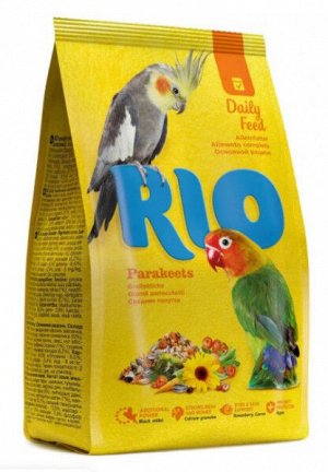 Рио Корм для средних попугаев 500г