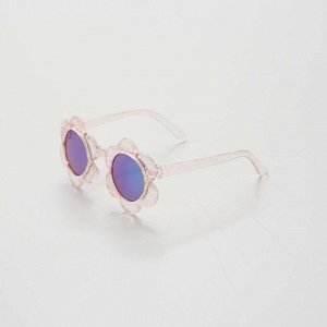 Солнцезащитные очки 'цветы' - розовый