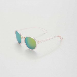 Яркие солнечные очки  - розовый