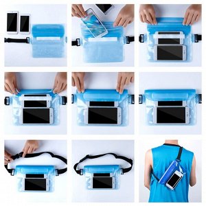 Аквасумка - водонепроницаемая сумка чехол для телефона