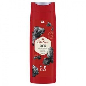 OLD SPICE Гель для душа + шампунь 2в1 Rock with Charcoal 250мл