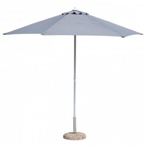 Пляжный зонт «ВЕРОНА», 2,7 м, цвет серый, 0795171