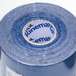 Кинезио тейп Spol Tape корейский, 5 см x 5 м, синий