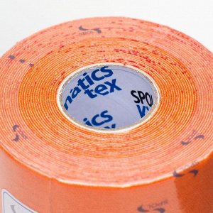 Кинезио тейп Spol Tape 5 см x 5 м, оранжевый