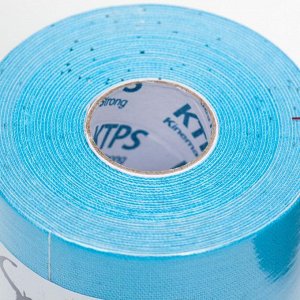 Кинезио тейп Spol Tape Strong 5 см x 5 м, голубой