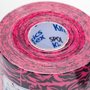Кинезио тейп Spol Tape Tatoo 5 см x 5 м, розовый