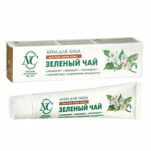 Крем для лица Невская Косметика «Зеленый чай», 40 мл
