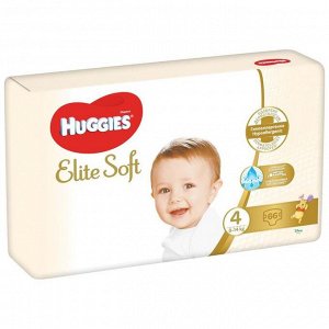 Подгузники Mega Elite Soft 4, 8-14кг, 66 шт