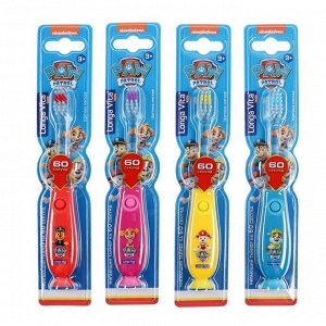 Зубная щетка Longa Vita Paw Patrol F-20A, мигающий таймер на присоске, от 3-х лет, МИКС 6998315