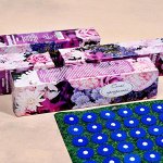 Аппликатор &quot;Кузнецова - Самой прекрасной&quot;, 70 колючек, плёнка, 23х32 см, синий