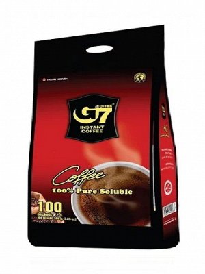 Кофе растворимый натуральный черный Trung Nguen  100 пакетиков
