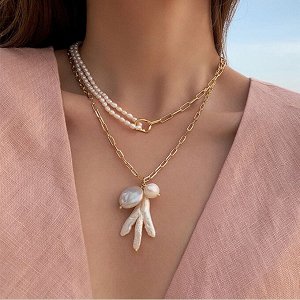 Ожерелье 'Pearl coral'