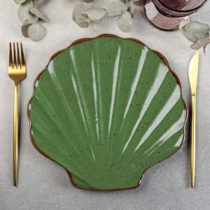 Блюдо Punto verde, 24x24,5 см