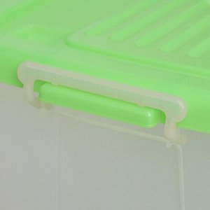 Darel plastic Ящик для хранения с крышкой Darel-box, 75 л, 70x49x37 см, цвет МИКС