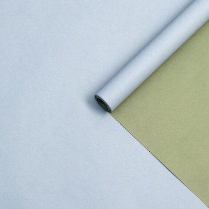 Бумага упаковочная крафт, двухсторонняя, лаванда-бледно желтый, 0.6 х 10 м, 70 г/м?