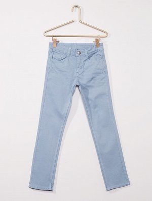 Узкие брюки из твила Eco-conception
