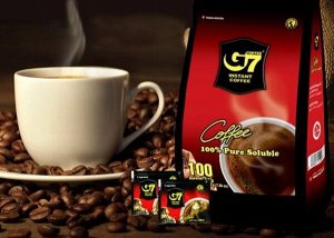 Кофе растворимый черный G7 Транг Нгуен 100 саше *2гр