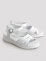 Туфли открытые летние женские, белый
