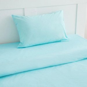 Постельное белье 1,5 сп Soft blue 143х215 см, 150х214 см, 50х70 см -1 шт