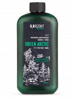 Н2О Шампунь 2в1 для волос и тела GREEN ARCTIC 500мл